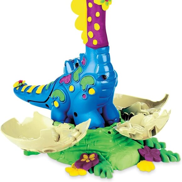 Brand New 🦕 Play-Doh Dino Crew Growing Tall Bronto 🦖 - Picture 5 of 12